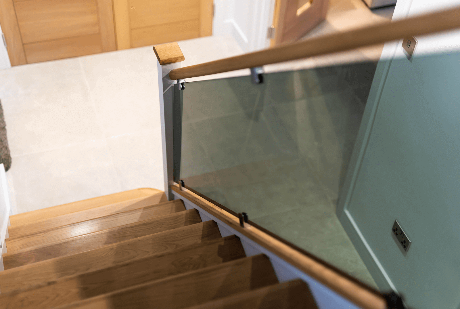Details of modern stairs by Goodall Design
